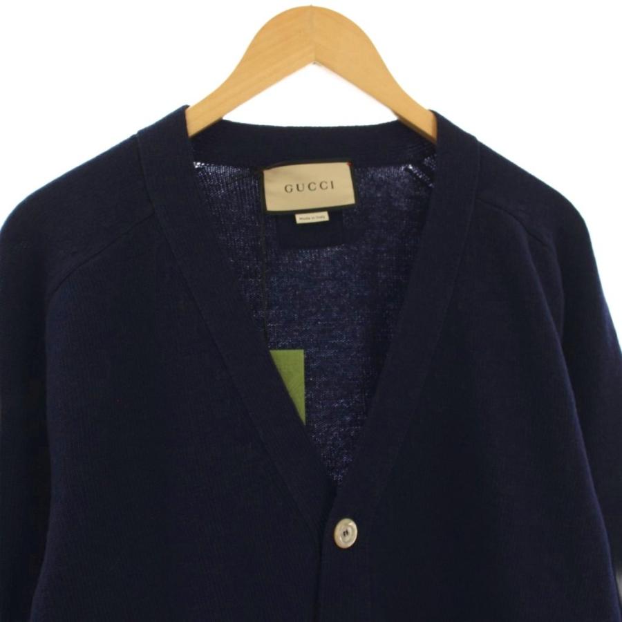 GUCCI（グッチ） 未使用品 タグ付き ニットカーディガン 長袖 XL