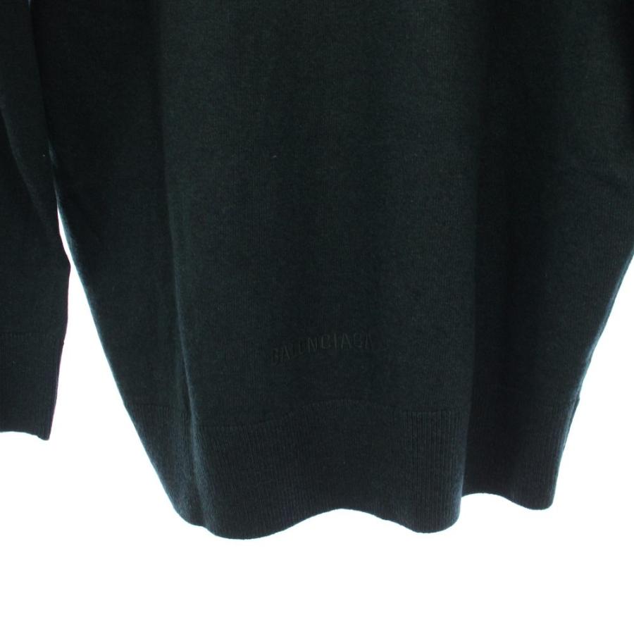 未使用品 バレンシアガ BALENCIAGA 21AW バックロゴ刺繍入り オーバー 