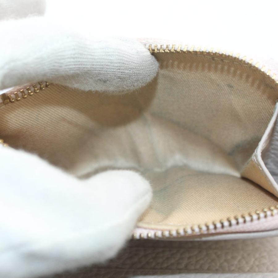 Kitamura（キタムラ） 財布 二つ折り 小銭入れ ロゴ レザー ピンク