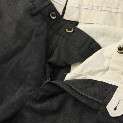 ピーティートリノ PT TORINO EVO FIT スラックス パンツ 44 グレー /KH