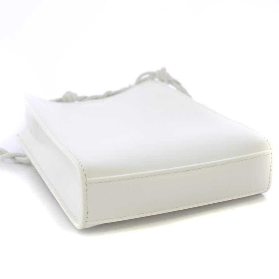 【JIL SANDER】 TANGLE スモール アイボリー キャンバス ジルサンダー JIL SANDER TANGLE SMALL タングルスモールバッグ