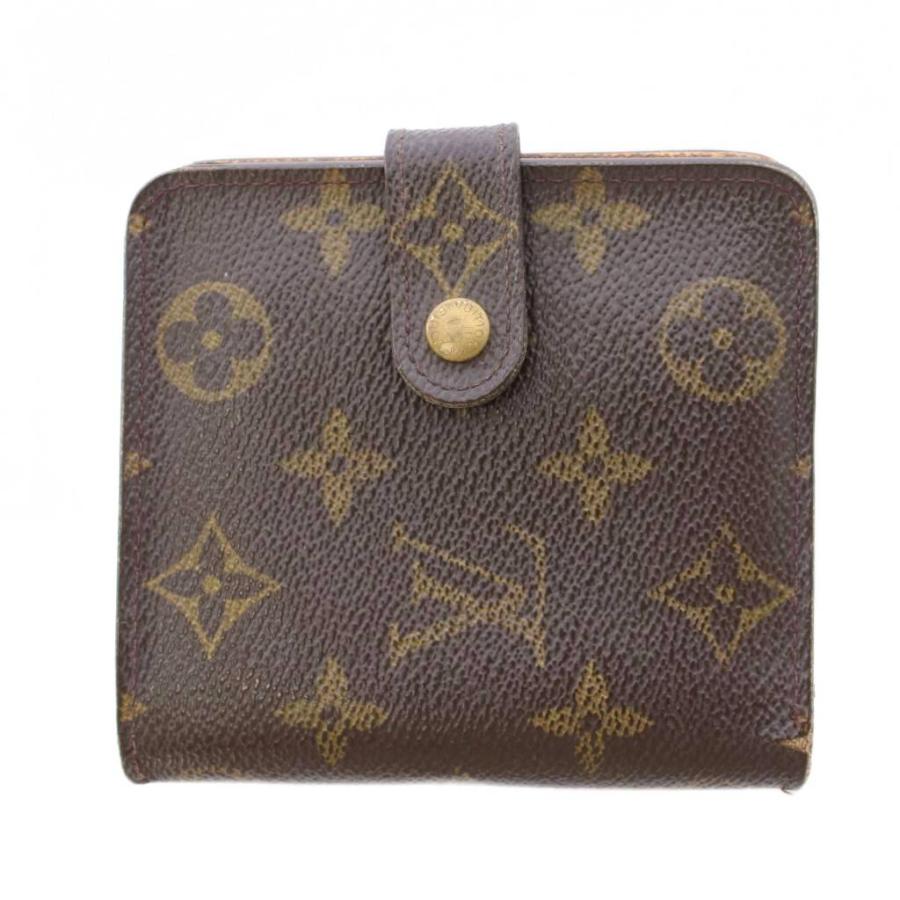 LOUIS VUITTON（ルイ・ヴィトン） モノグラム コンパクトジップ 二