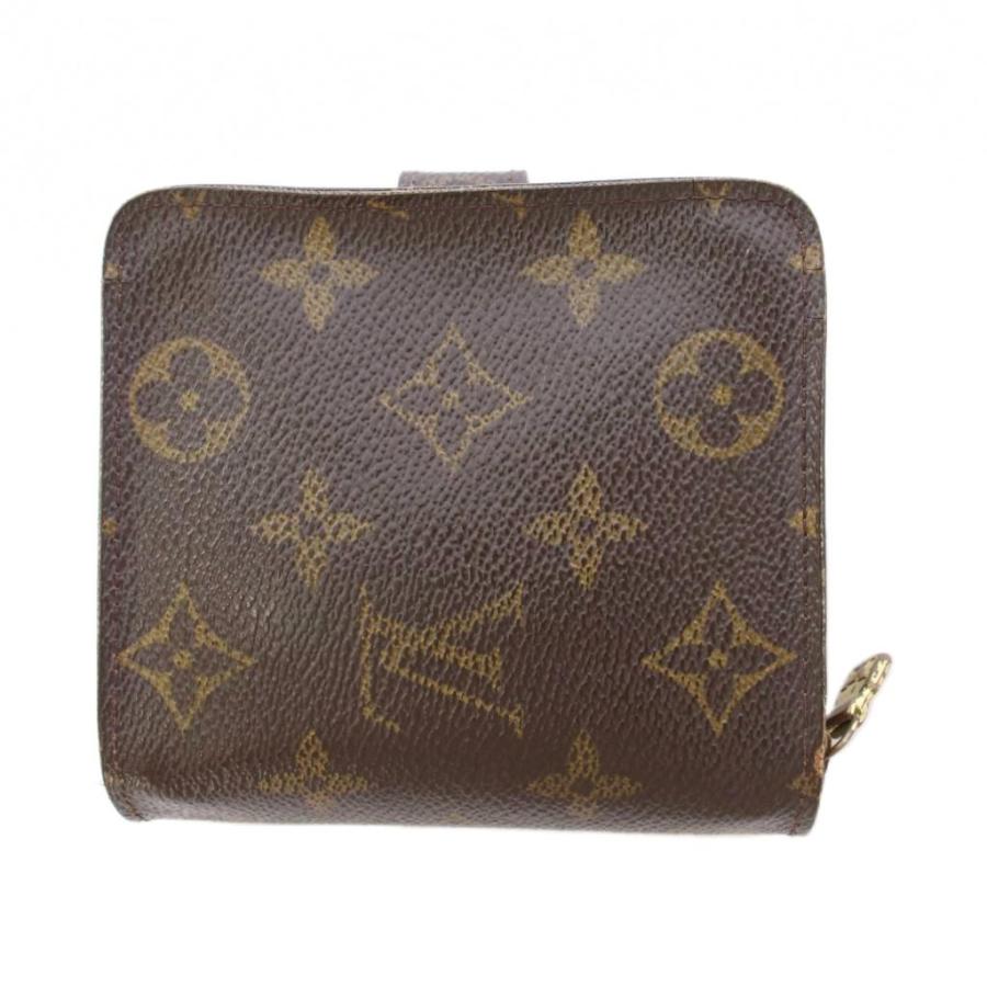 LOUIS VUITTON（ルイ・ヴィトン） モノグラム コンパクトジップ 二