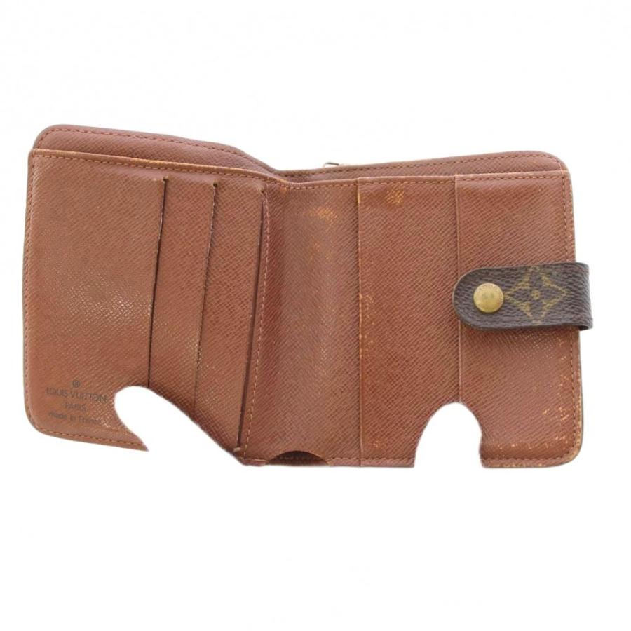 LOUIS VUITTON（ルイ・ヴィトン） モノグラム コンパクトジップ 二