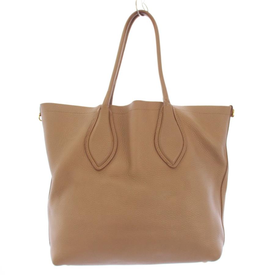 miu miu（ミュウミュウ） トートバッグ ハンドバッグ レザー ロゴ ワン