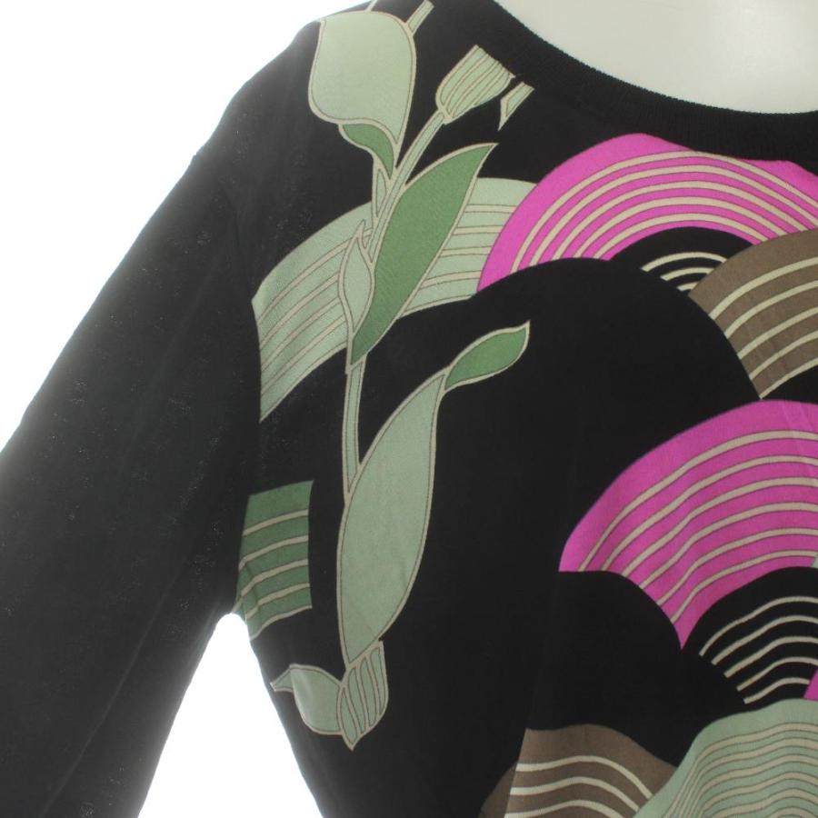 LEONARD（レオナール） LEONARD PARIS ニット カットソー 長袖 切替