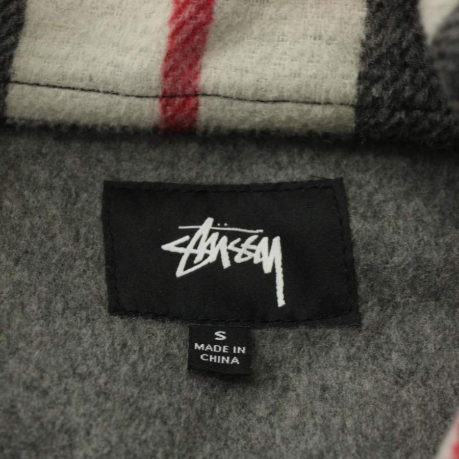 Stussy レッド・ブラックチェック ジャケット Stussy Plaid Zip-Up Jacket – Justin Reed