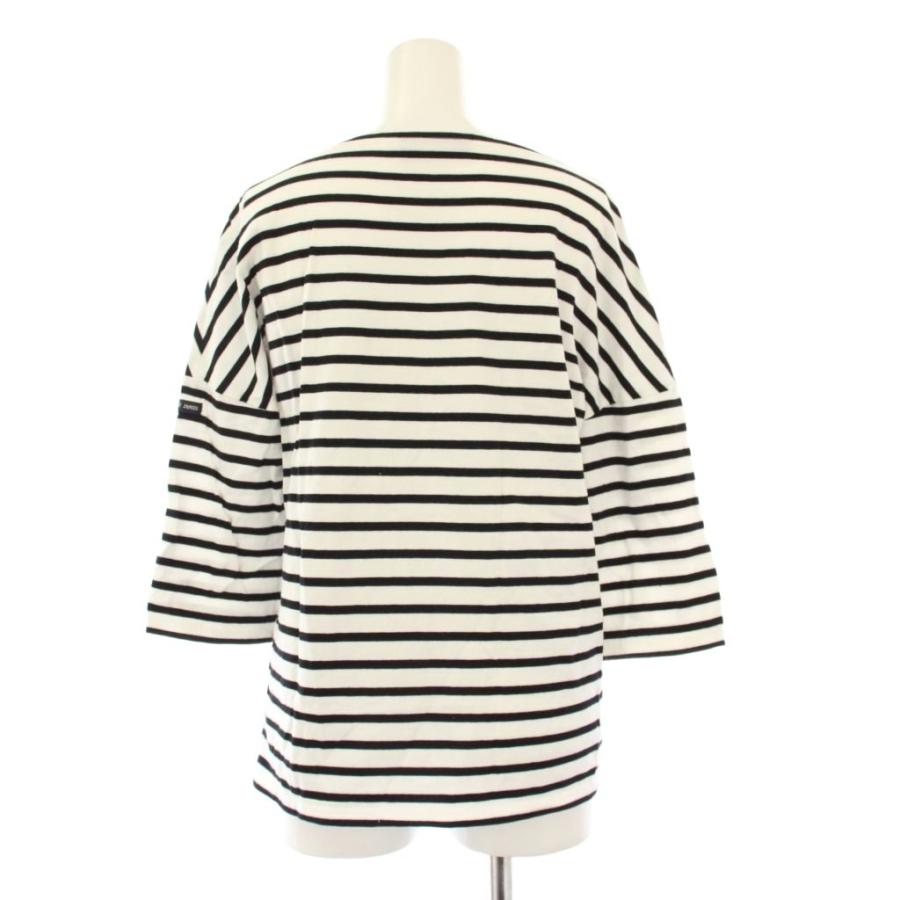 セントジェームス SAINT JAMES Tシャツ カットソー 七分袖 ボーダー 36