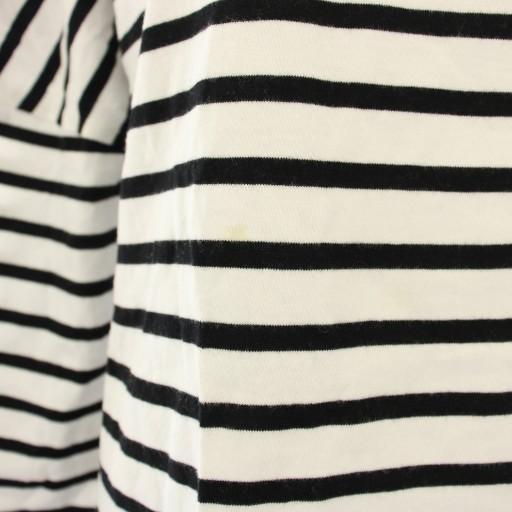 セントジェームス SAINT JAMES Tシャツ カットソー 七分袖 ボーダー 36