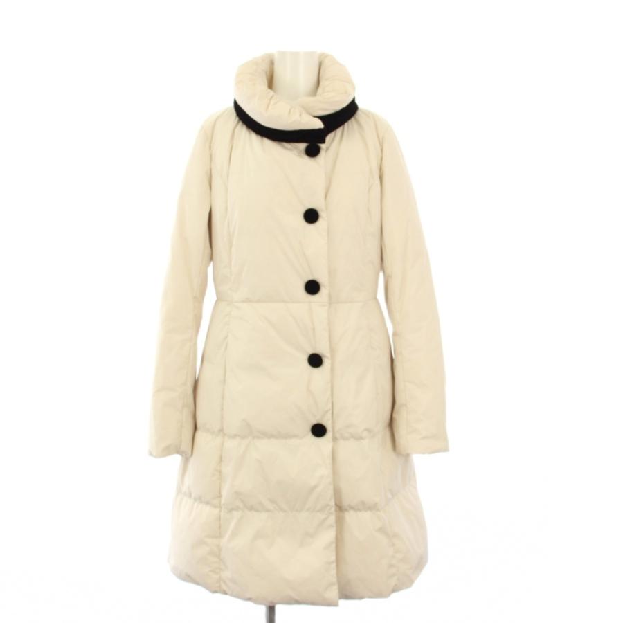 ハナエモリ HANAE MORI ALMA EN ROSE ダウンコート ロング スタンド