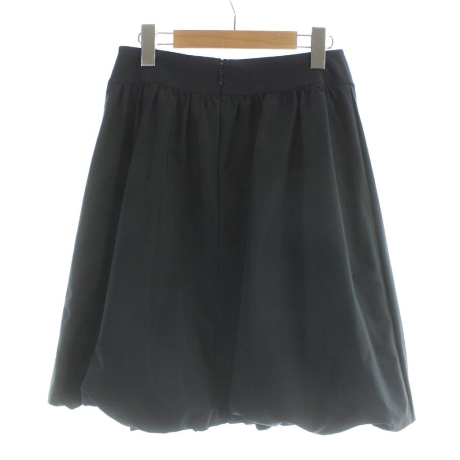 エムズグレイシー M'S GRACY スカート 38 黒 ブラック バルーン