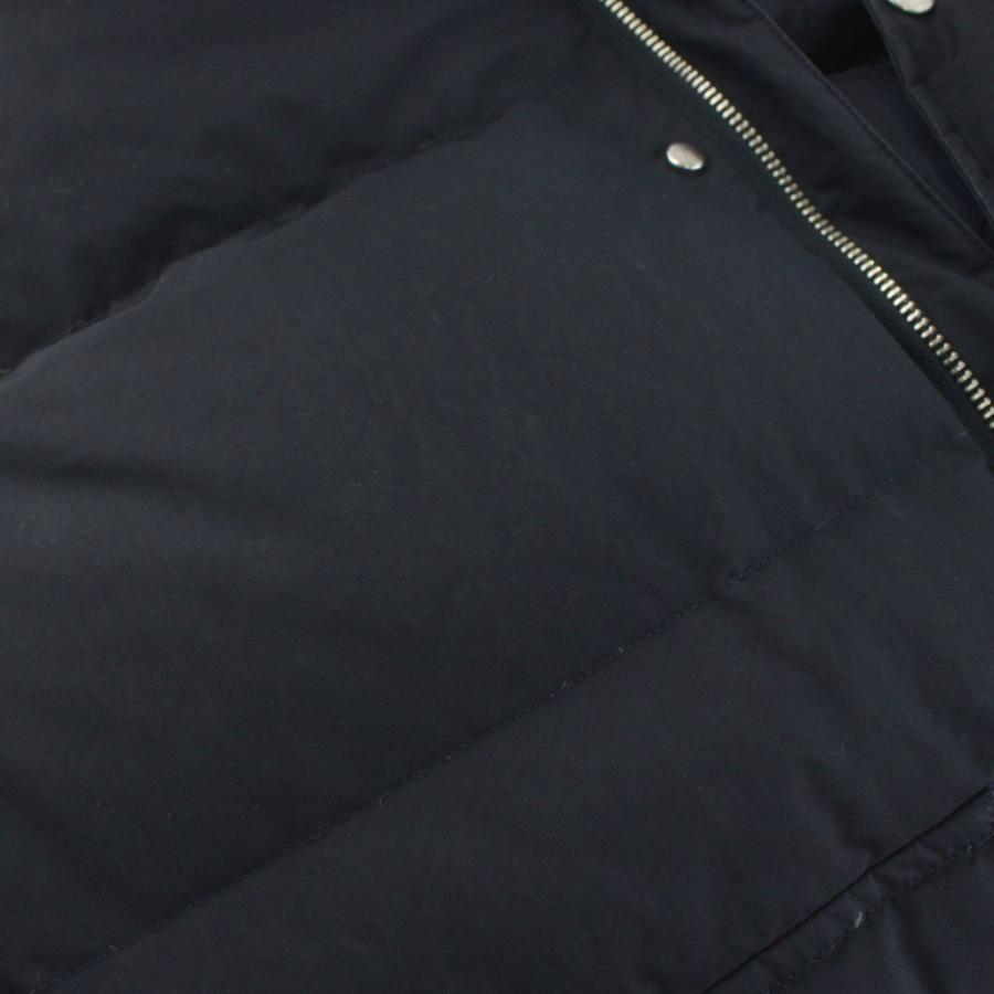 ダントン DANTON ダウンジャケット フード ジップアップ 36 紺