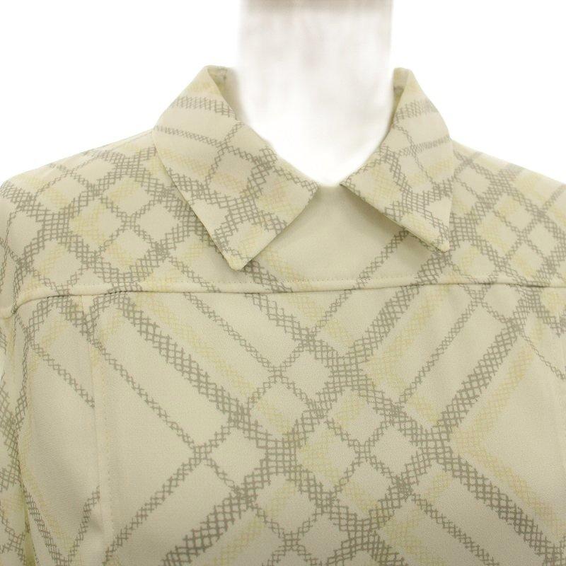 セルフォード CELFORD HANAE MORI 23AW Aラインワンピース チェック 