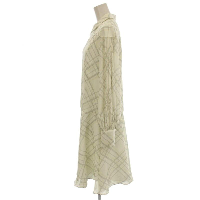 セルフォード CELFORD HANAE MORI 23AW Aラインワンピース チェック