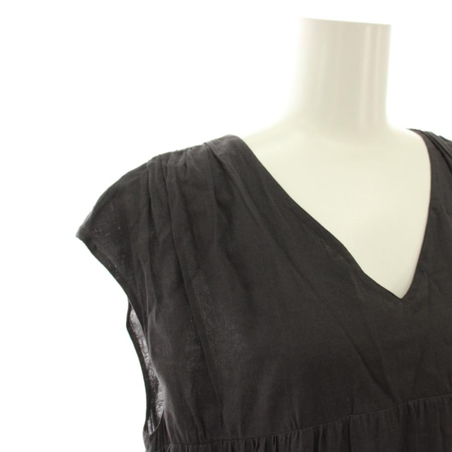 ヌキテパ コットンボイルワンピース ティアードワンピース ロング 半袖