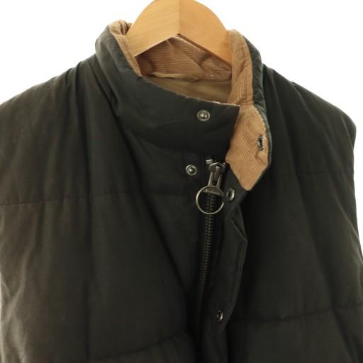バブアー Barbour ベスト ジップアップ 中綿 M 黒 /HK メンズ