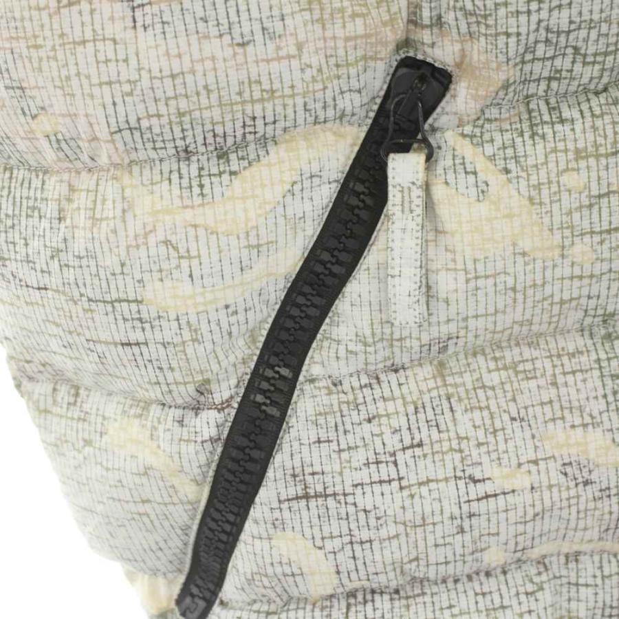 ハイドロゲン HYDROGEN ダウンベスト 迷彩柄 カモフラ フード ジップ