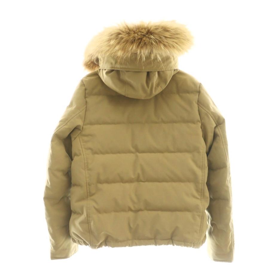 ダントン DANTON FAUX FUR HOODED DOWN JACKET ダウンジャケット
