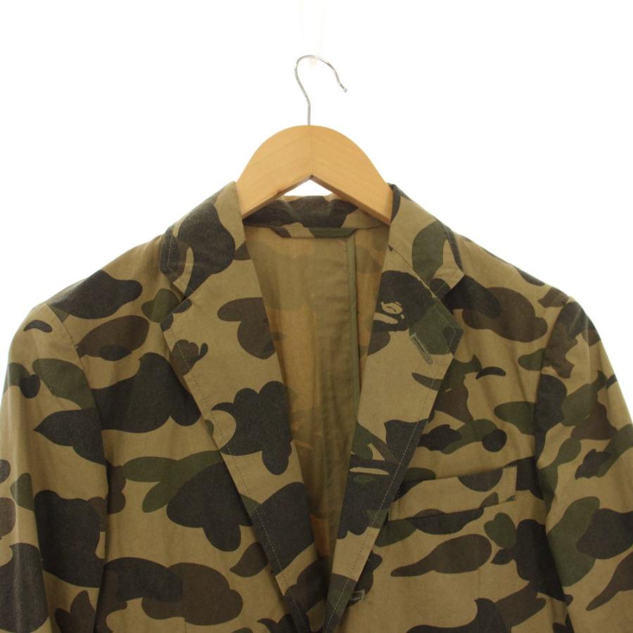A BATHING APE（アベイシングエイプ） テーラードジャケット カモフラ