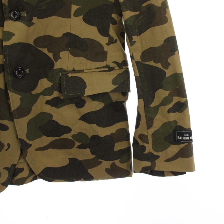 A BATHING APE（アベイシングエイプ） テーラードジャケット カモフラ