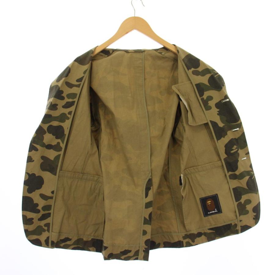 A BATHING APE（アベイシングエイプ） テーラードジャケット カモフラ