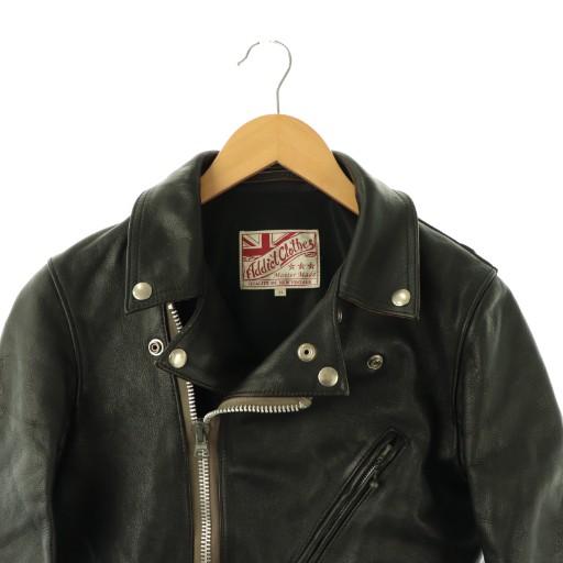 アディクトクローズ ADDICT CLOTHES カウレザー ダブル ライダース