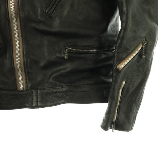 アディクトクローズ ADDICT CLOTHES カウレザー ダブル ライダース