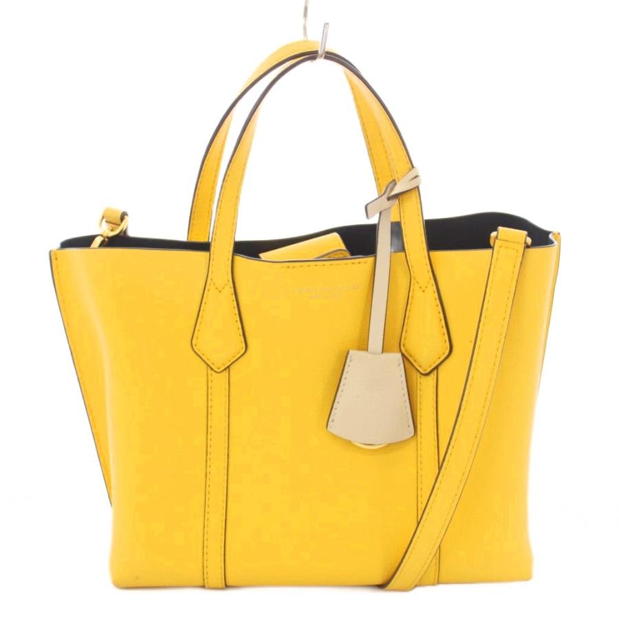 トリーバーチ 2WAY ショルダーバッグ ハンドバッグ 黄色 茶 水色 TORY BURCH（トリーバーチ） 並行輸入 ショルダーバッグ キラ 139000