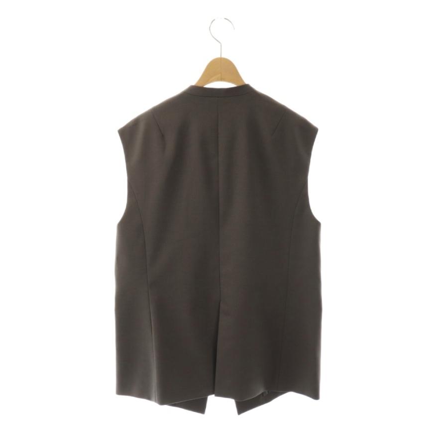 ノーブル NOBLE 24AW エステルツイルストレッチVカラージレ ベスト 前