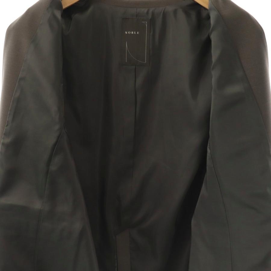 ノーブル NOBLE 24AW エステルツイルストレッチVカラージレ ベスト 前