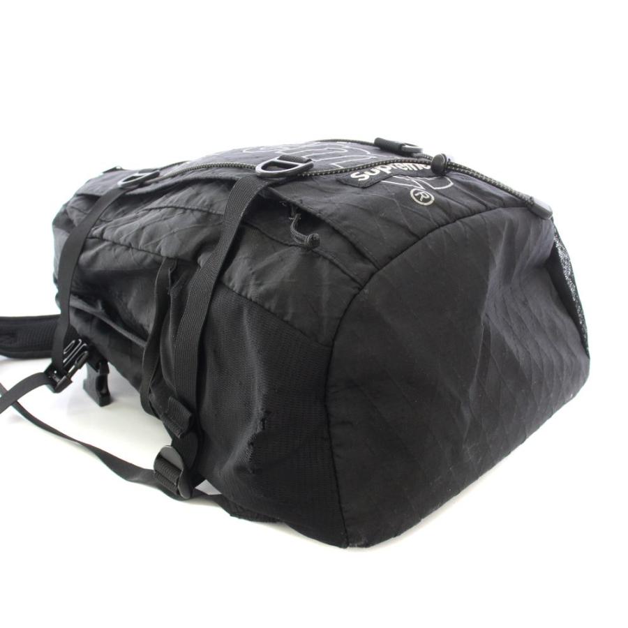 Supreme ロゴプリント バックパック 黒　16aw Supreme ロゴプリント バックパック 黒 16aw Supreme ロゴプリント