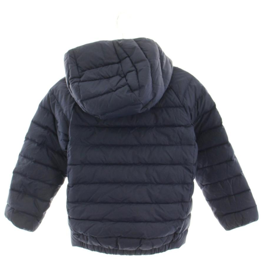 patagonia フード付きアウター 95cm ネイビー、リバーシブル パタゴニア Patagonia 子ども服 ダウンジャケット リバーシブル 4T 紺