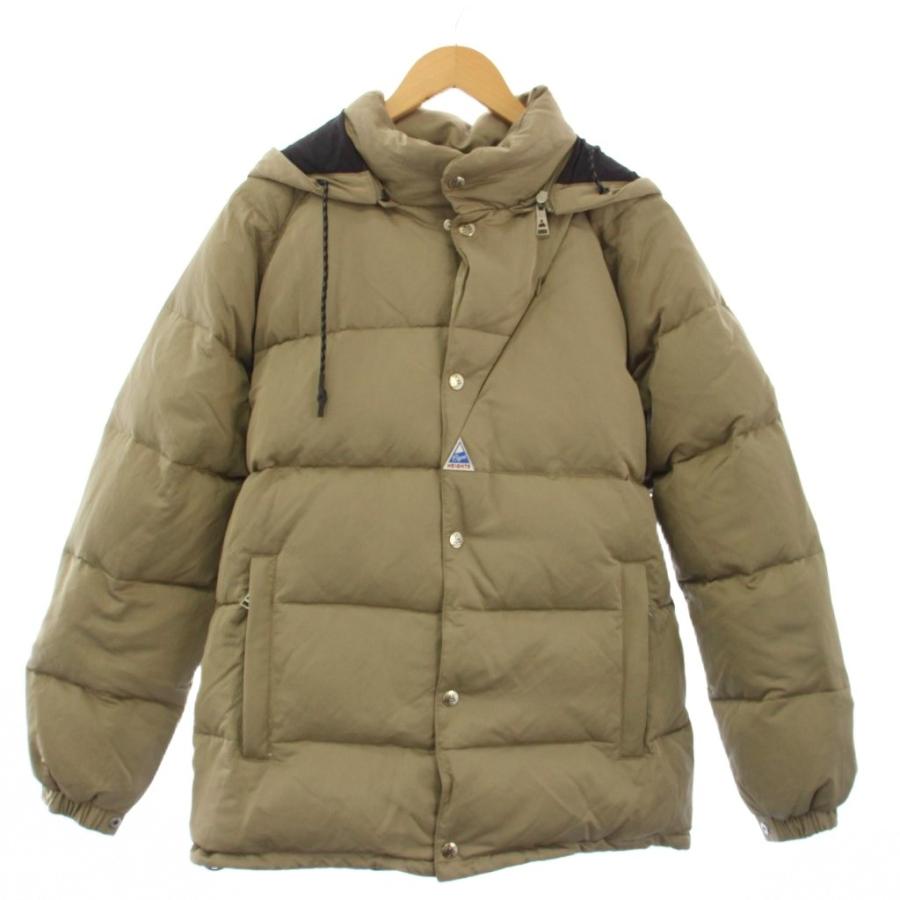 ケープハイツ CAPE HEIGHTS new lutak jacket ダウンジャケット ジップ 