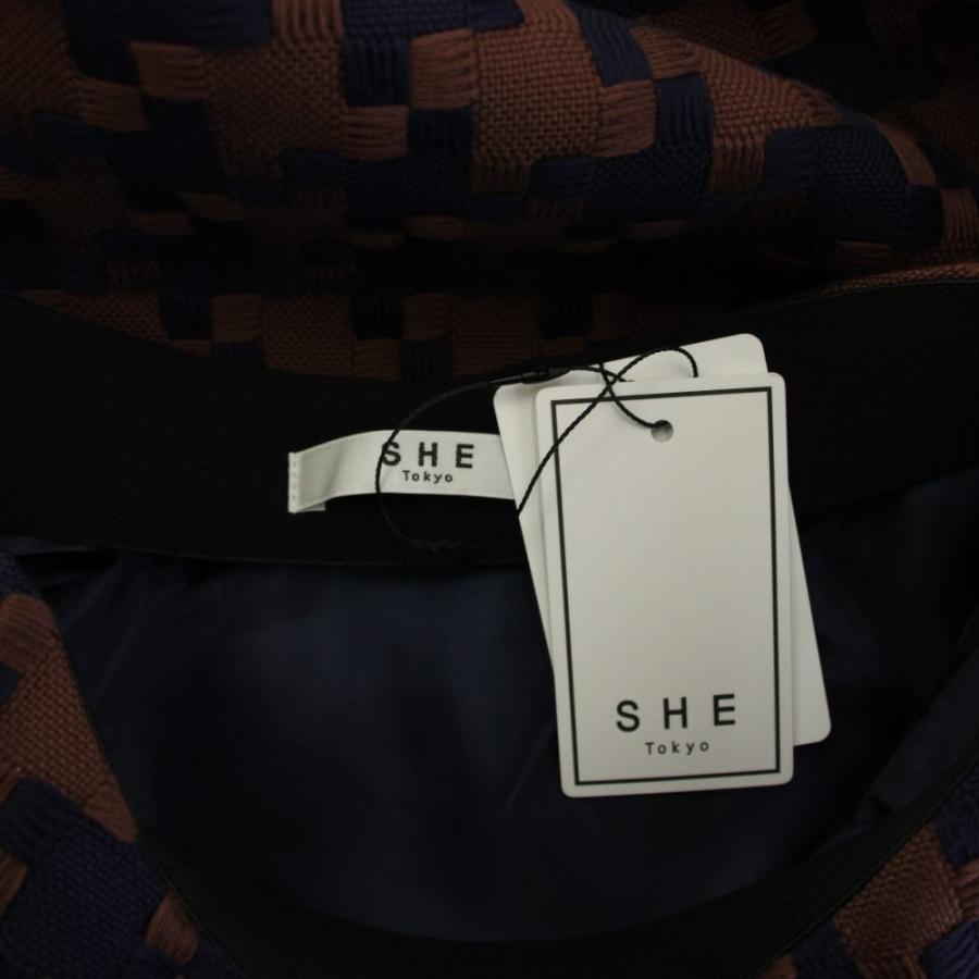 未使用品 シートーキョー SHE Tokyo タグ付き Elliy houndstooth