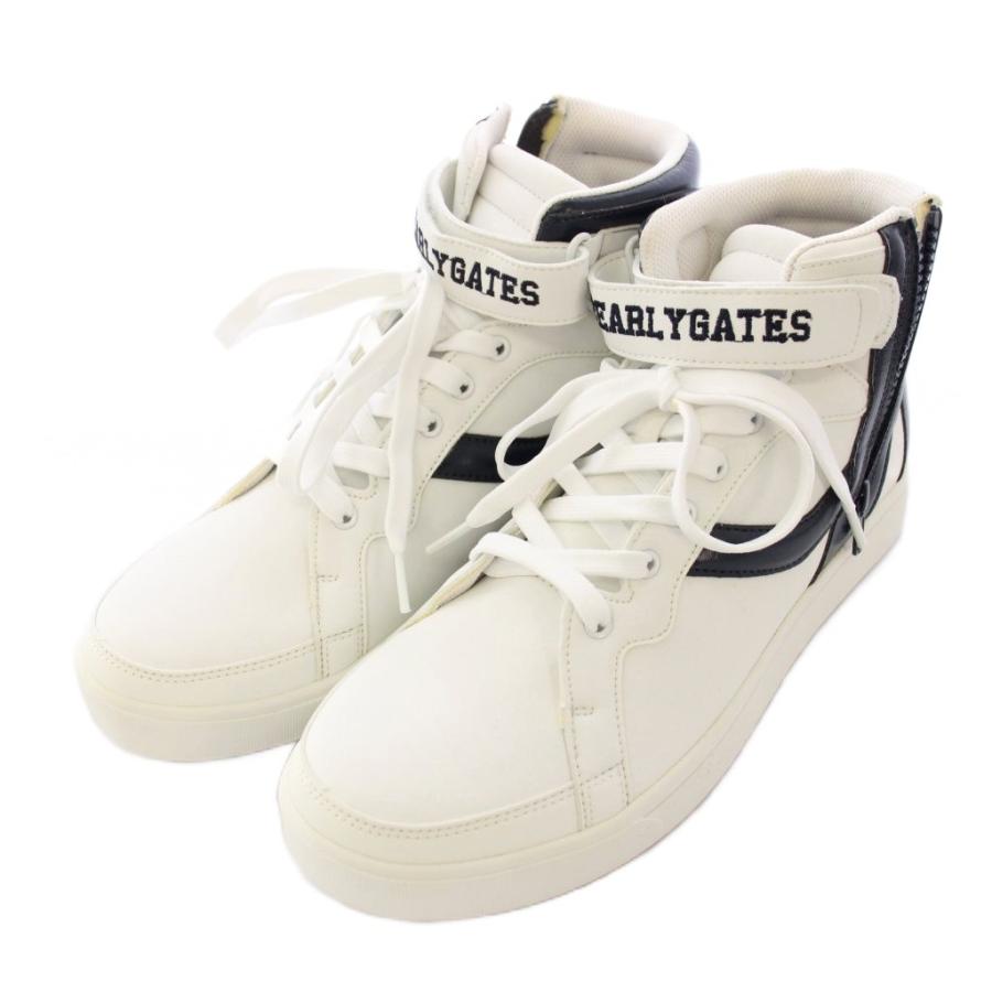 パーリーゲイツ PEARLY GATES ゴルフシューズ ハイカットスニーカー