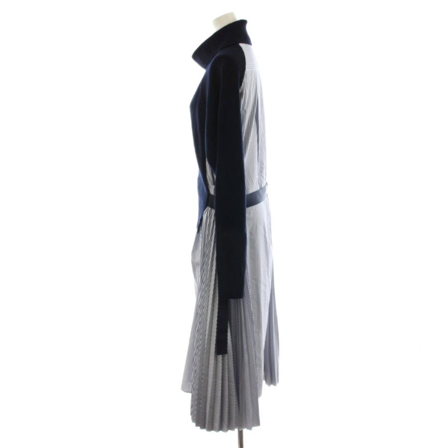 a*マ様 サカイ sacai ドッキングロングワンピース 22-05920 黒 sacai