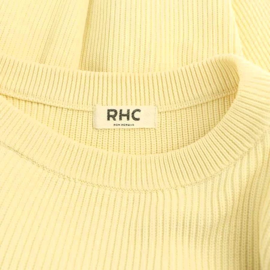 美品＊24SS 近年モデル RHC ロンハーマン 長袖カーディガン 黄色 XS R.H.Vintage（ロンハーマンヴィンテージ）カーディガン ベージュ