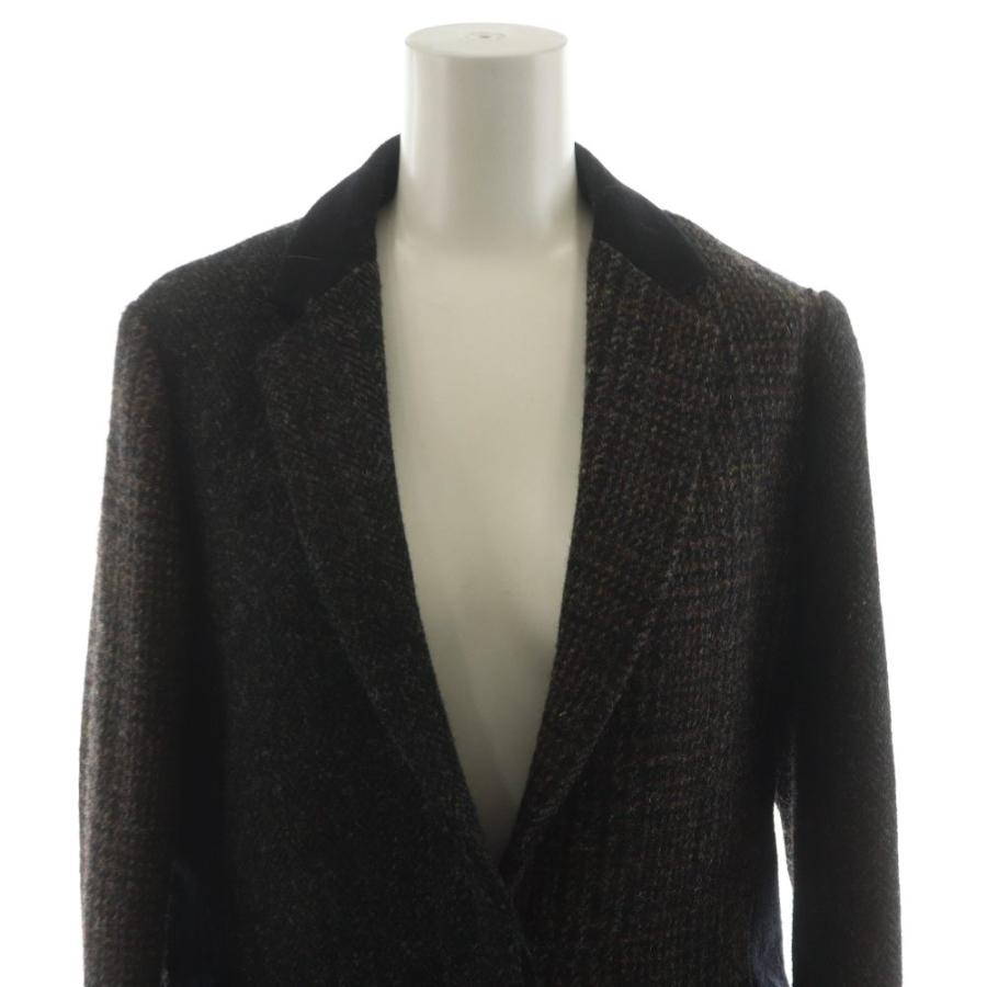 B＆Y × HARRIS TWEED　アローズ ハリスツイード チェスターコート B&Y ユナイテッドアローズ × ハリスツイード HARRIS TWEED チェスター