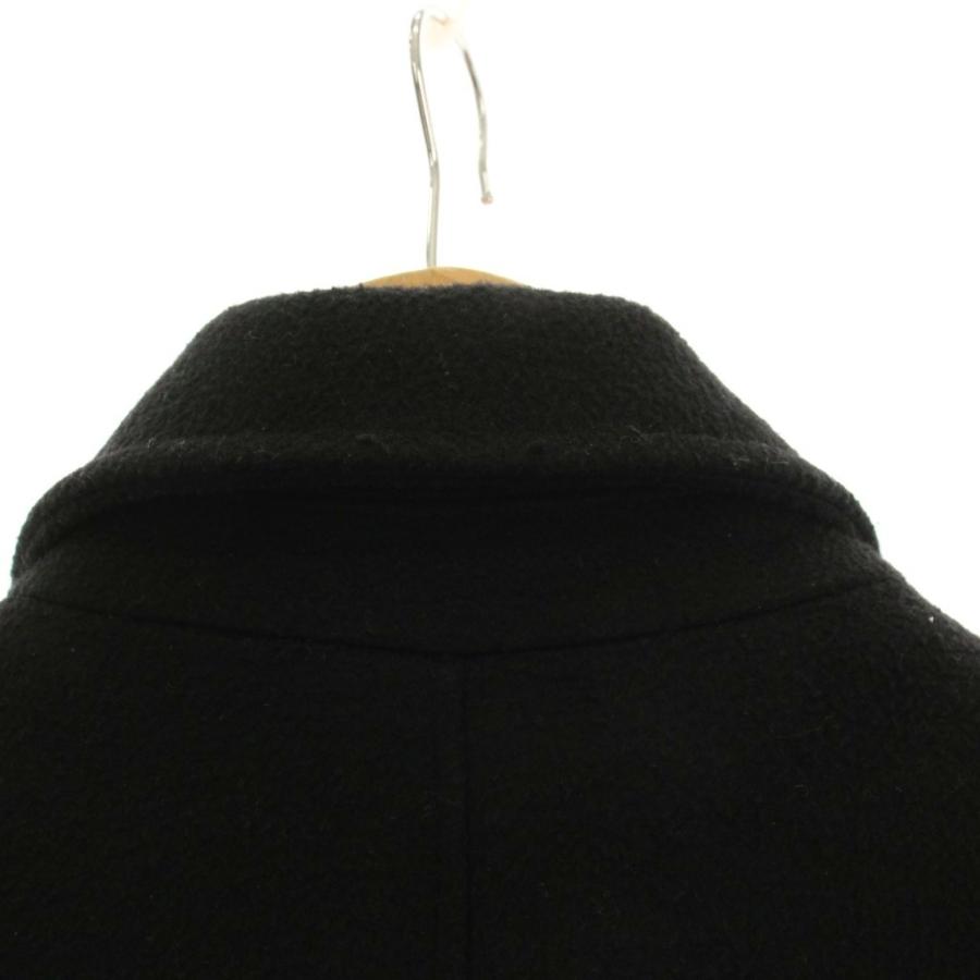 ZARA（ザラ） チェスターコート ウール アウター M 黒 ブラック 3046