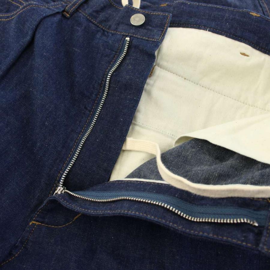 BROCHURE 1P DENIM サイズL SSZ デニム ワイドパンツ BROCHURE 1P DENIM サイズL SSZ デニム ワイドパンツ BEAMS【公式