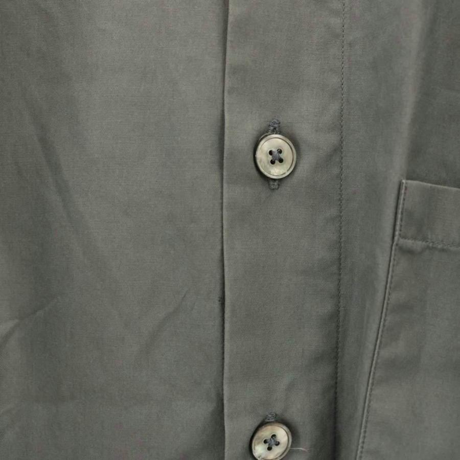 オーラリー 20SS WASHED FINX TWILL ブラウス グレー系 0 中古・古着通販】AURALEE (オーラリー) WASHED FINX TWILL SHIRTS