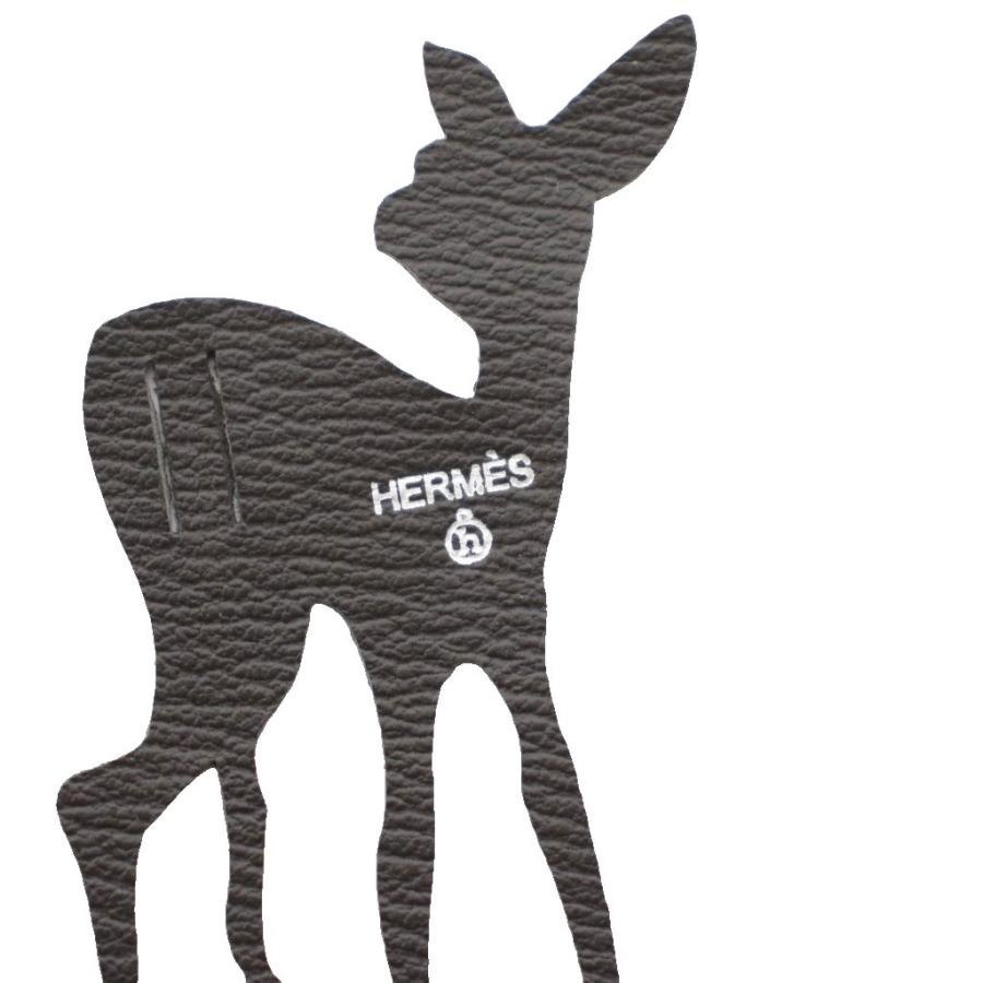 HERMES（エルメス） プティアッシュ Petit h バンビチャーム レザー h