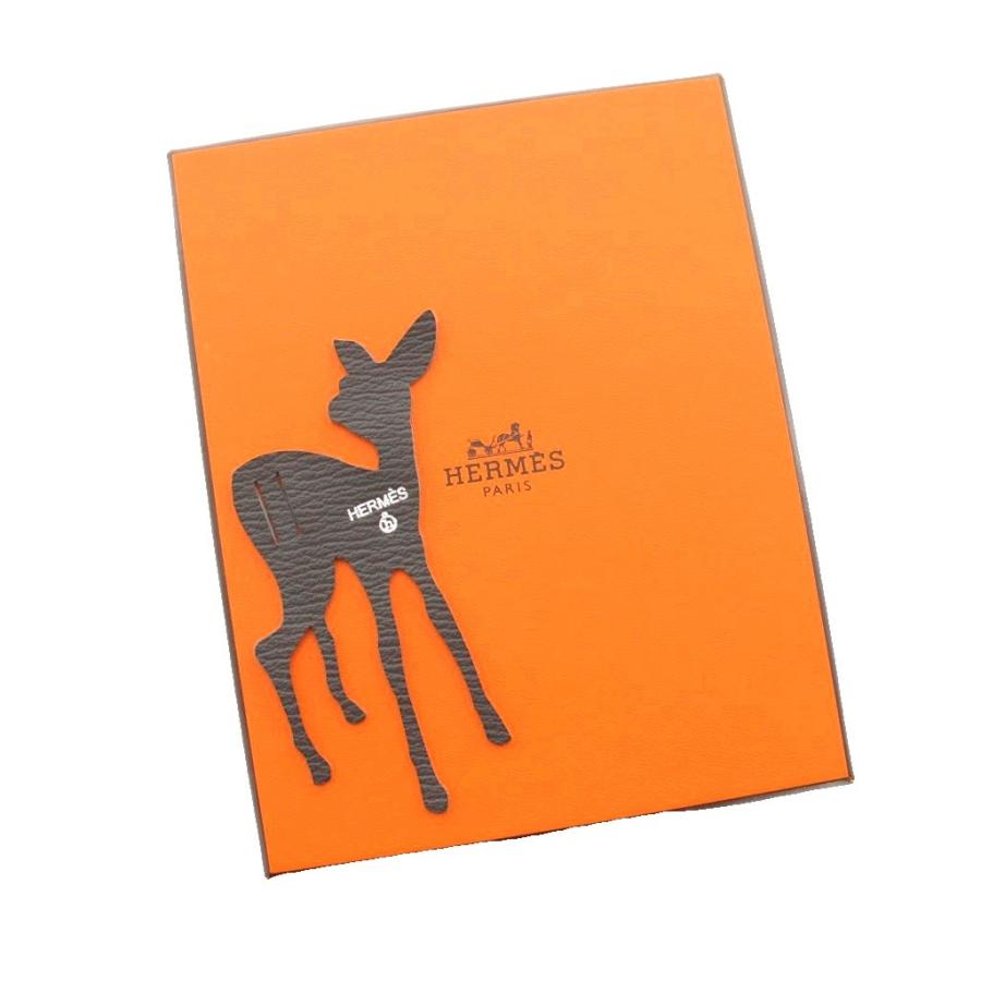 HERMES（エルメス） プティアッシュ Petit h バンビチャーム レザー h