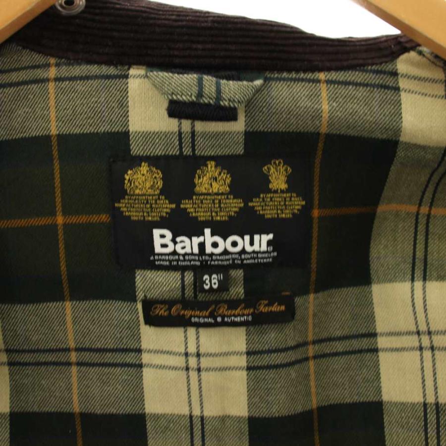 バブアー Barbour SL BORDER オイルドジャケット 裏地チェック柄 