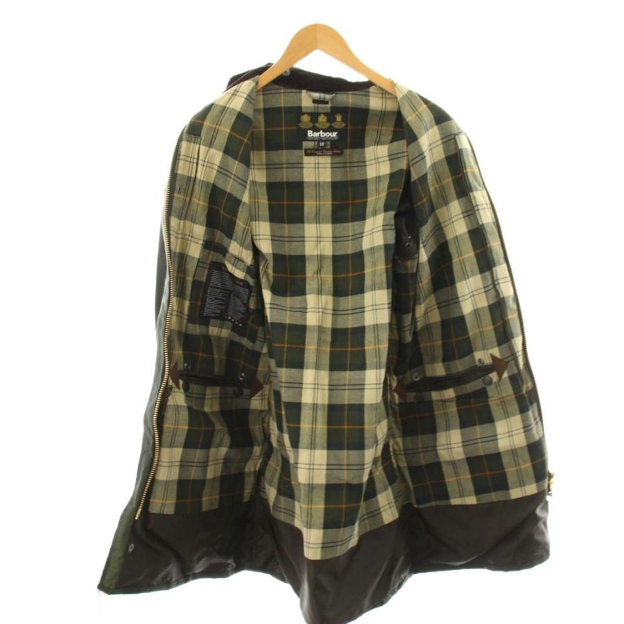 バブアー Barbour SL BORDER オイルドジャケット 裏地チェック柄 
