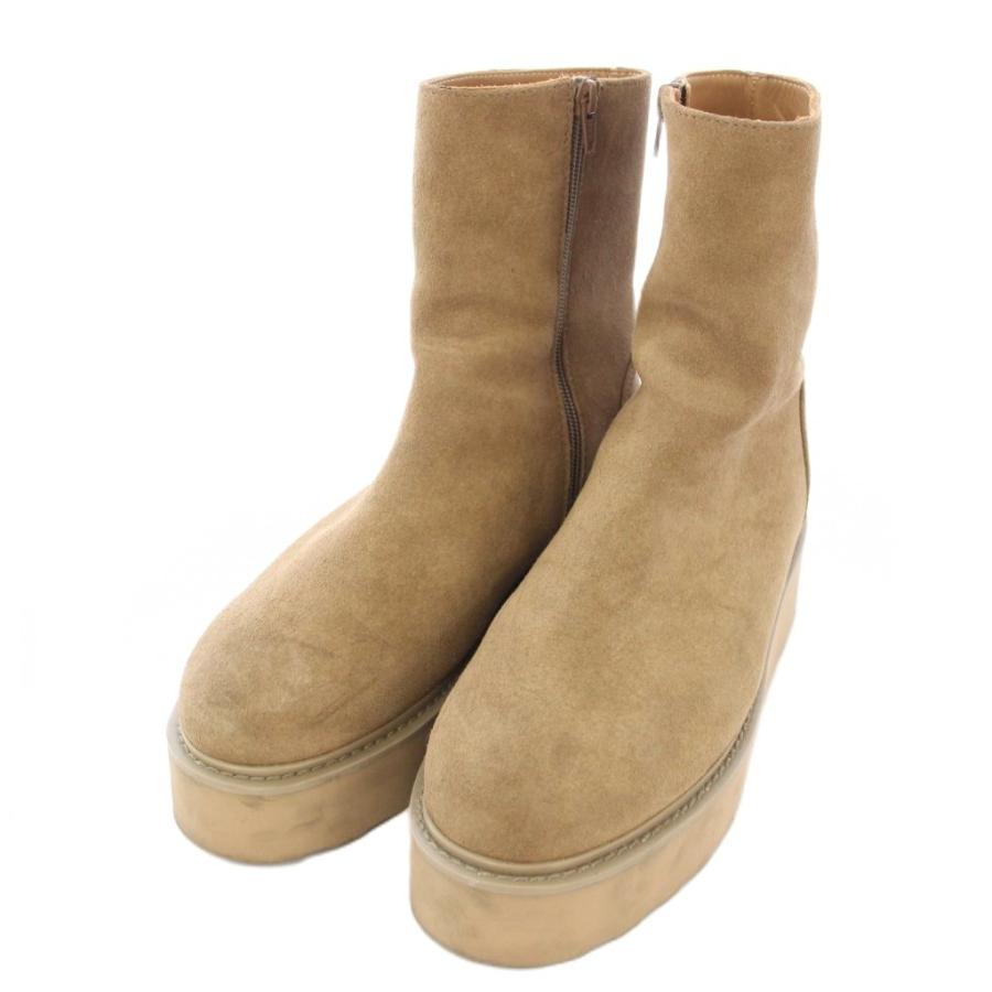 カミナンド caminando 24AW MIDDLE BOOTS ショートブーツ スエード