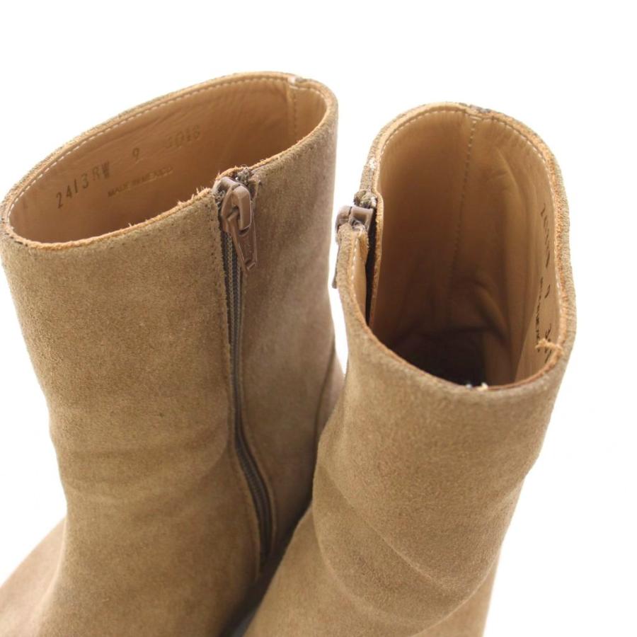 カミナンド caminando 24AW MIDDLE BOOTS ショートブーツ スエード