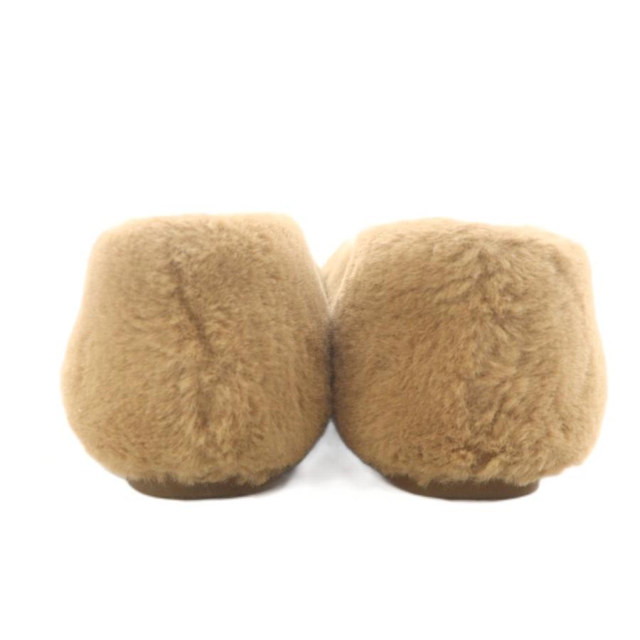 ビバイア VIVAIA パンプス ボア スクエアトゥ 38.5 ベージュ /AN16