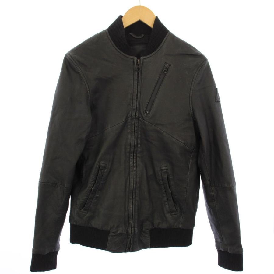 デンハム DENHAM SHIELD JACKET SWL レザージャケット ラムレザー