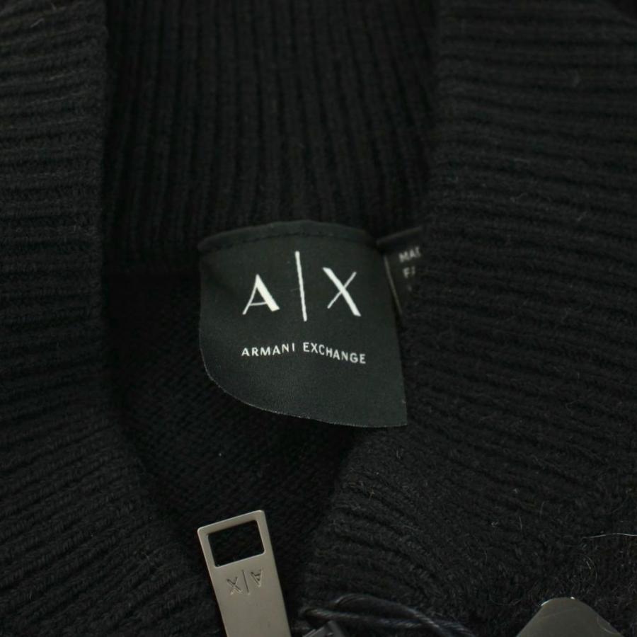 アルマーニエクスチェンジ ニットブルゾン ジャケット チェック柄 ウール XS 未使用品 アルマーニエクスチェンジ ニットブルゾン ジャケット